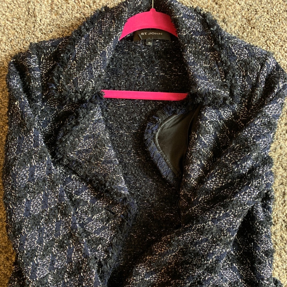 St.John multi color blazer